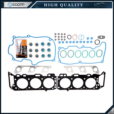 Juego de juntas de culata ECCPP MLS para Ford Mustang 2005-2010 4,0 L V6 SOHC VIN código N Foto 1 de 4