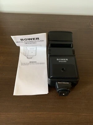 Bower SFD290 Shoe Mount Flash for  Canon Untested - Image 1 of 4