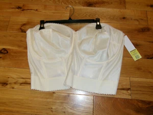 NUEVO CON ETIQUETAS $55 DOMINIQUE ROPA ÍNTIMA CREMA TALLA 42F - Imagen 1 de 1
