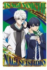 BLUE LOCK Trading Card W#2 2-29 Yoichi Isagi & Seishiro Nagi BANDAI Japan