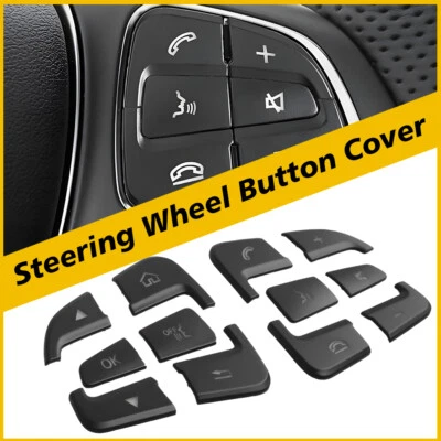 Steering Wheel Multi-Function Button Cover Fit Mercedes-Benz C300 2015-2019 - Image 1 of 4