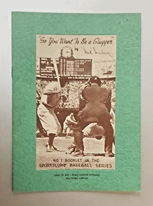 Libretto Baseball 1948: VOGLIONO ESSERE UNO SLUGGER; Hank Greenberg, Detroit Tigers - Foto 1 di 8