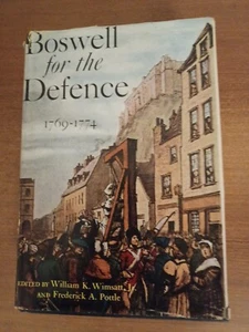 Boswell zur Verteidigung 1763-1764 Frederick A. Pottle Yale Heinemann 1960 - Bild 1 von 9