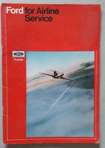 Ford Airline Service Vehicles Brochure 1970 - Escort Transit D Series - Picture 1 of 14