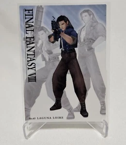 Final Fantasy VIII FF8 Laguna Loire Card No. 43 Japan Import ONE of THREE - Picture 1 of 3