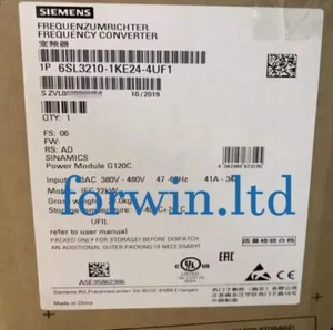 NUEVO SIEMENS 6SL3210-1KE24-4UF1 6SL3 210-1KE24-4UF1 1 año de garantía NUEVO EN CAJA - Imagen 1 de 2