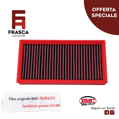 BMC AIR FILTER Filtro Aria Sportivo BMC FB284/01 Alfa Romeo GT 1.9 JTD 110KW 150 CV 125KW 170CV