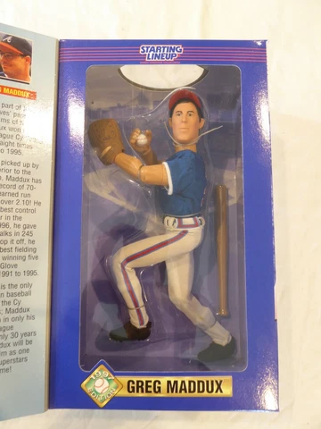 1997 Starting Lineup SLU 12" Action Figure MLB Greg Maddux Atlanta Braves HOF Cover
