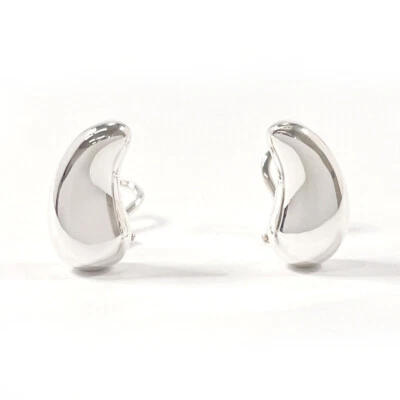 TIFFANY&Co. Pendiente lágrima Elsa Peretti plata de ley accesorio mujer Foto 1 de 4