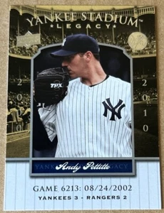 ANDY PETTITTE 2008 UPPER DECK YANKEE STADIUM LEGACY #YSL6213 NM-MT Condition - Picture 1 of 2