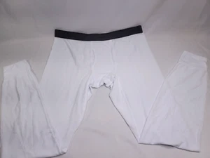 Fruit of the Loom Men's Linen Pants White Large - Picture 1 of 2