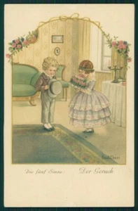 Postal firmada por artista Pauli Ebner Children serie 1316 TC2237 - Imagen 1 de 2