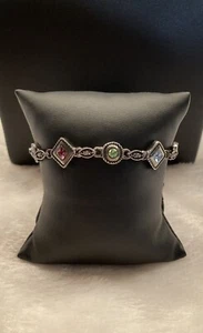 Premier Designs~Rainbow Cubic Zirconia CZ Crystal stone Bracelet GIFT BRAND NEW! - Picture 1 of 4