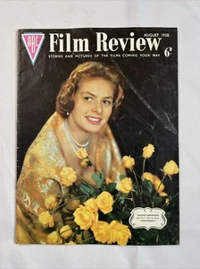 ABC Film Review August 1958 Ingrid Bergman Yul Brynner Elizabeth Taylor - Picture 1 of 12