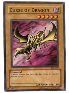 YuGiOh Curse Of Dragon SDY-E007 Unlimited Edition Common TCG Card - Picture 1 of 1