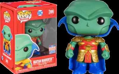 DC Martian Manhunter SDCC 2021 Exclusive Pop! Vinyl Figure #399 Foto 1 de 2