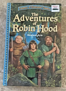 The Adventures of Robin Hood Book Treasury of Illustrated Classics - Picture 1 of 9