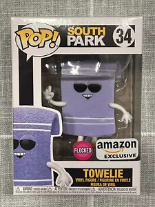 Funko POP South Park Towelie Flocked 34 Funko Pop Vaulted! ๐ฅ๐ฅ๐ฅ - Picture 1 of 6