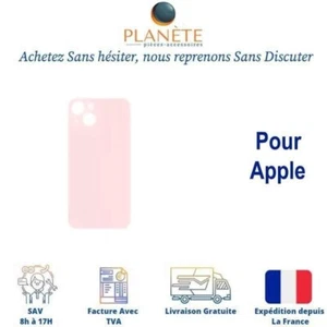 Vitre Arrière Cache Batterie Rose iPhone 13 Mini A2481 A2626 A2628 (LASER LH) - Photo 1 sur 1
