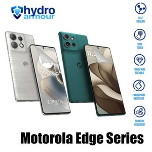 Clear HD Hydrogel Screen Protector | Anti-Scratch Protection for Motorola Edge 5 - Picture 1 of 22