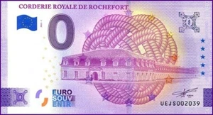 UEJS / CORDERIE ROYALE DE ROCHEFORT / BILLET 0 € / NULL EURO-SCHEIN / 0 € 2022-1 - Picture 1 of 1
