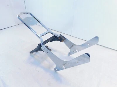 04-18 Harley Sportster 883 y 1200 respaldo trasero pasajero Sissybar portaequipajes Foto 1 de 4