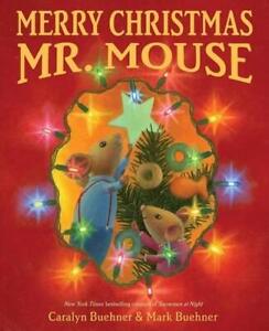 Joyeux Noël, Mr. Livre à couverture rigide Mouse by Caralyn Buehner (anglais)