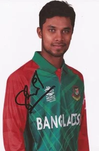 BANGLADESH: SABBIR RAHMAN SIGNED 6x4 PORTRAIT PHOTO+COA - Picture 1 of 1