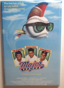Major League Filmposter MAGNET 2" x 3" Kühlschrank Spind - Bild 1 von 3