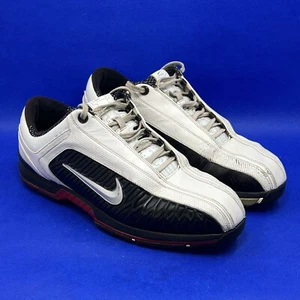 Nike Air Zoom Elite II Golf Shoes Mens Size 11 Black White Red 336036-101 Cleats - Picture 1 of 10