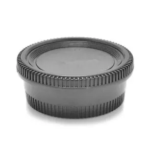Rear Lens Cap + Front Body Cap Cover For all Nikon DSLR Mount Camera / - Bild 1 von 7