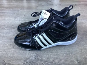 Scarpe da calcio Adidas uomo Reggie III 3 TD D taglia 12 172519 nere nuove con etichette - Foto 1 di 15