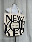 the NEW YORKER canvas toe bag NEW! never used