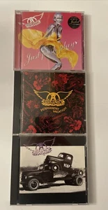 Aerosmith CDs Lot Of 3 Pump, Just Push Play, Permanent Vacation - Picture 1 of 3
