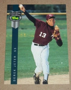 Derek Jeter 1992 Classic 4 Sport  Rookie  Baseball 231 - Picture 1 of 2