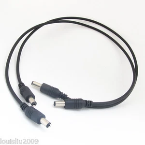 Cable de extensión recto macho a macho de 1 pieza fuente de alimentación de CC 5,5x2,1 mm 2,1 mm - Imagen 1 de 5