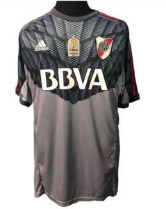 CAMISETA DE FUTBOL PORTERO ADIDAS RIVER PLATE  EQUIPACION 2016 NUEVAS - Imagen 1 de 3