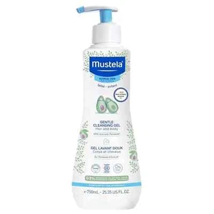 Mustela Baby Gentle Cleansing Gel - Baby Hair & Body Wash - with Natural Avocado - Picture 1 of 8