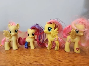 My Little Pony lot consists of 4 action figures produced by Hasbro - Picture 1 of 6