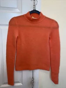 Intermix Damen Pullover mit Stehkragen Orange Wollmischung Größe P - Bild 1 von 4