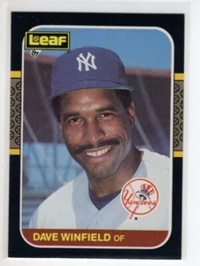 1987 DONRUSS LEAF DAVE WINFIELD BASEBALL CARD #70 EX - Picture 1 of 1