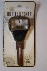 Bottle opener Kwikset KW1 house key blank - Bild 1 von 1