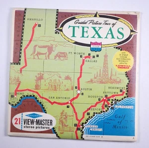 View-Master Texas The Lone Star State - 3 reels A410 - Picture 1 of 4