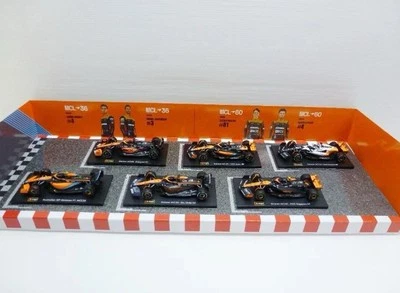 Bburago BURAGO McLAREN FORMULA 1 RACE TEAM F1 RACING DIECAST 6 CARS 1:43 SCALE - Image 1 of 4