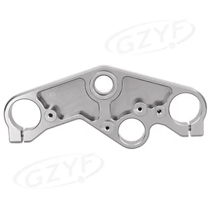 Dreifacher Baum Vorder Ende Oberteil Klemme F¡§1r Yamaha YZF R3 R25 2014-16 Grau - Picture 1 of 7