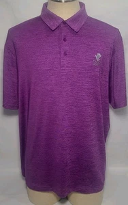 Under Armour The Playoff Polo Troon North Logo Lila Poloshirt Herren XL Gebraucht - Bild 1 von 13