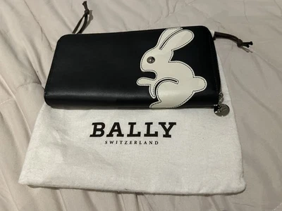 Rare Vintage Bally Year Of The Bunny Rabbit Purse / Wallet With Dust Bag - Image 1 of 3