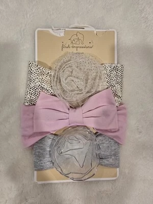 Juego de diademas para bebé First Impressions Foto 1 de 2