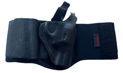 Bianchi 150 Negotiator RH Leather Ankle Holster 24014 Size 01 S&W J Taurus 85 2” - Image 1 of 4