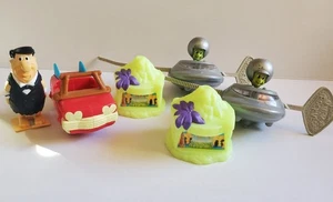 Viva Rock Vegas Toys Fred Flintstone Red Car Flying Great Gazoo Burger King 2000 - Bild 1 von 16